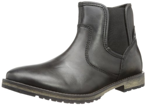 s.Oliver Casual 5-5-15400-21, Herren Chelsea Boots, Schwarz (Black 001), EU 42 von s.Oliver