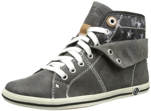 s.Oliver Casual 5-5-25218-22 Damen Sneaker, Grau (Anthracite 214), EU 37 von s.Oliver