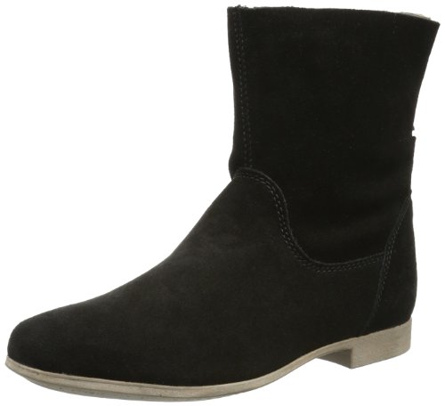 s.Oliver Casual 5-5-25300-32 Damen Schlupfstiefel, Schwarz (Black/Grey 72 72), EU 36 von s.Oliver