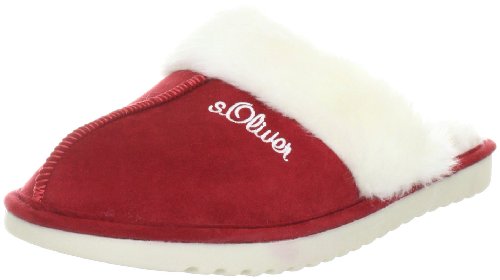 s.Oliver Casual 5-5-27110-39, Damen Pantoffel, Rot (Chili 533), EU 37 von s.Oliver