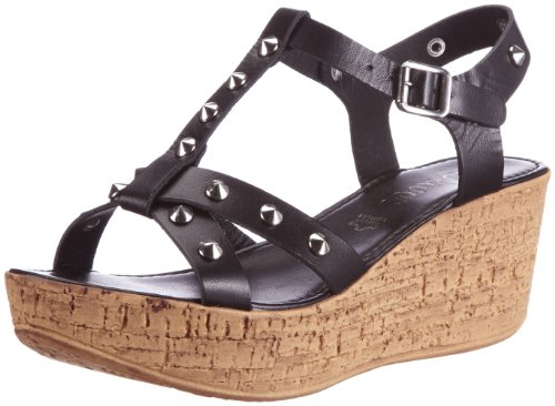 s.Oliver Casual 5-5-28342-30, Damen Sandalen, Schwarz (Black 1), EU 41 von s.Oliver