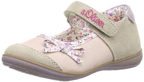 s.Oliver Casual 5-5-32622-22 Mädchen Ballerinas, Pink (Sand Comb 301), EU 25 von s.Oliver