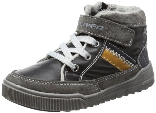 s.Oliver Casual 5-5-35300-21, Jungen Sneaker, Grau (Graphite Comb 293), EU 26 von s.Oliver