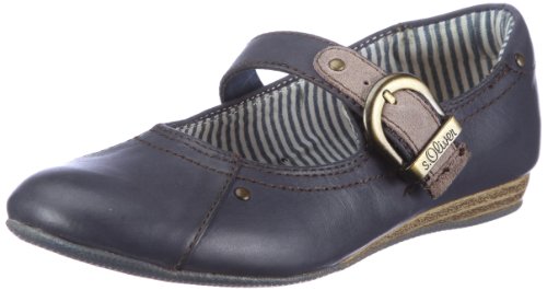 s.Oliver Casual 5-5-42602-28, Mädchen Halbschuhe, Blau (Navy 805), EU 31 von s.Oliver