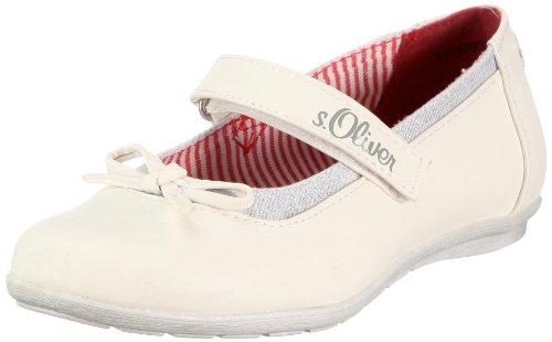 s.Oliver Casual 5-5-42603-28, Mädchen Halbschuhe, Weiss (White 100), EU 31 von s.Oliver