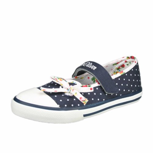 s.Oliver Casual 5-5-42611-20, Mädchen Ballerinas, Blau (Navy 805), EU 32 von s.Oliver