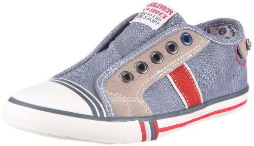 s.Oliver Casual 5-5-44201-28, Mädchen Sneaker, Blau (Denim Comb 853), EU 33 von s.Oliver