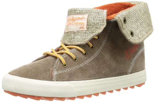 s.Oliver Casual 5-5-45204-21, Mädchen Sneaker, Beige (SAND 355), EU 34 von s.Oliver