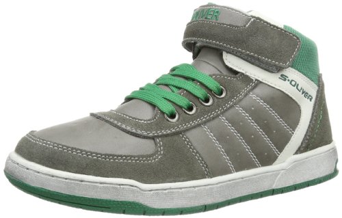 s.Oliver Casual 5-5-45218-22 Jungen Sneaker, Grau (Grey Comb 202), EU 35 von s.Oliver