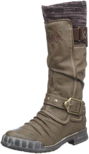 s.Oliver Casual 5-5-46417-29, Mädchen Stiefel, Braun (Pepper 324), EU 31 von s.Oliver