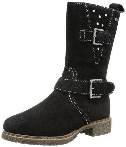 s.Oliver Casual 5-5-46608-21, Mädchen Stiefel, Schwarz (Black 001), EU 34 von s.Oliver