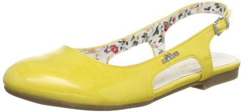 s.Oliver Casual 5-5-49400-30, Mädchen Ballerinas, Gelb (Yellow 600), EU 34 von s.Oliver