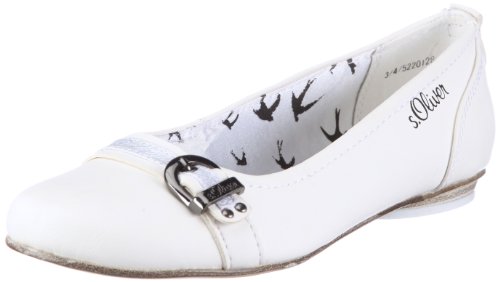 s.Oliver Casual 5-5-52201-28, Mädchen Sneaker, Weiss (White 100), EU 36 von s.Oliver