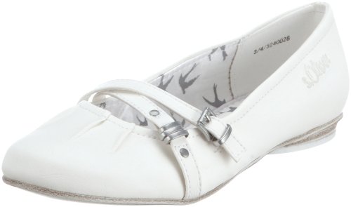 s.Oliver Casual 5-5-52400-28, Mädchen Sneaker, Weiss (White 100), EU 37 von s.Oliver