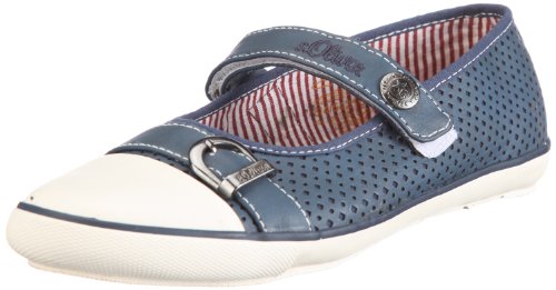 s.Oliver Casual 5-5-54216-28, Mädchen Halbschuhe, Blau (Navy 805), EU 39 von s.Oliver