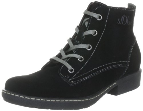 s.Oliver Casual 5-5-55202-29, Mädchen Stiefel, Schwarz (Black 1), EU 39 von s.Oliver