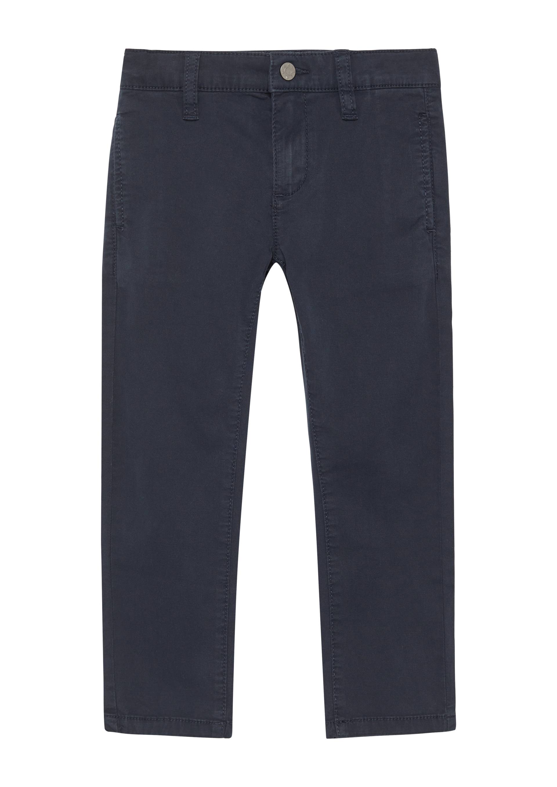 s.Oliver - Chino Brad / Slim Fit / Mid Rise / Slim Leg, Kinder, blau von s.Oliver