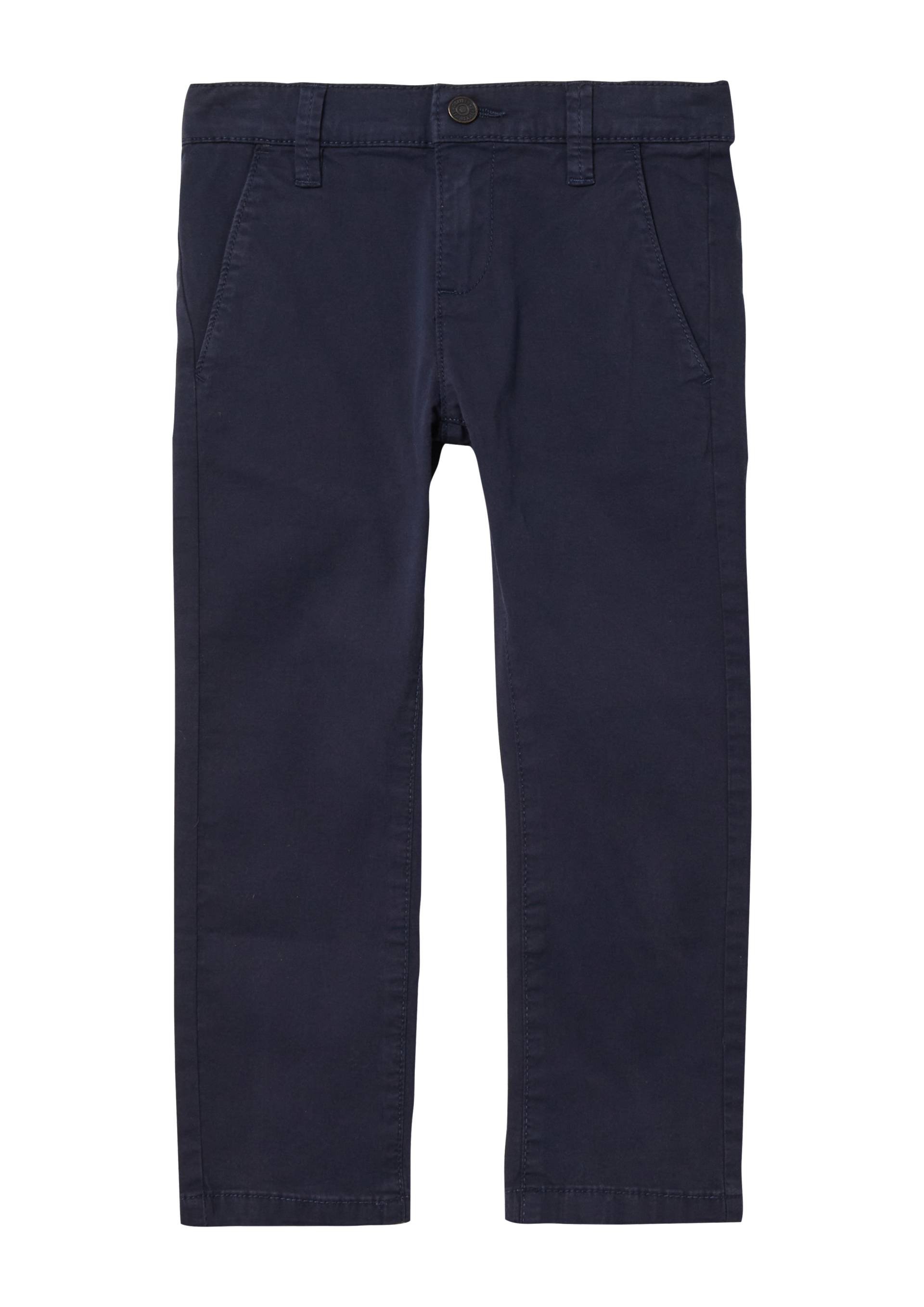 s.Oliver - Chino Pelle / Regular Fit / Mid Rise / Straight Leg, Kinder, blau von s.Oliver