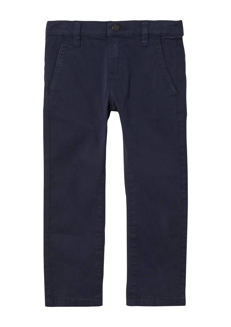 s.Oliver - Chino Pelle / Regular Fit / Mid Rise / Straight Leg, Kinder, blau von s.Oliver