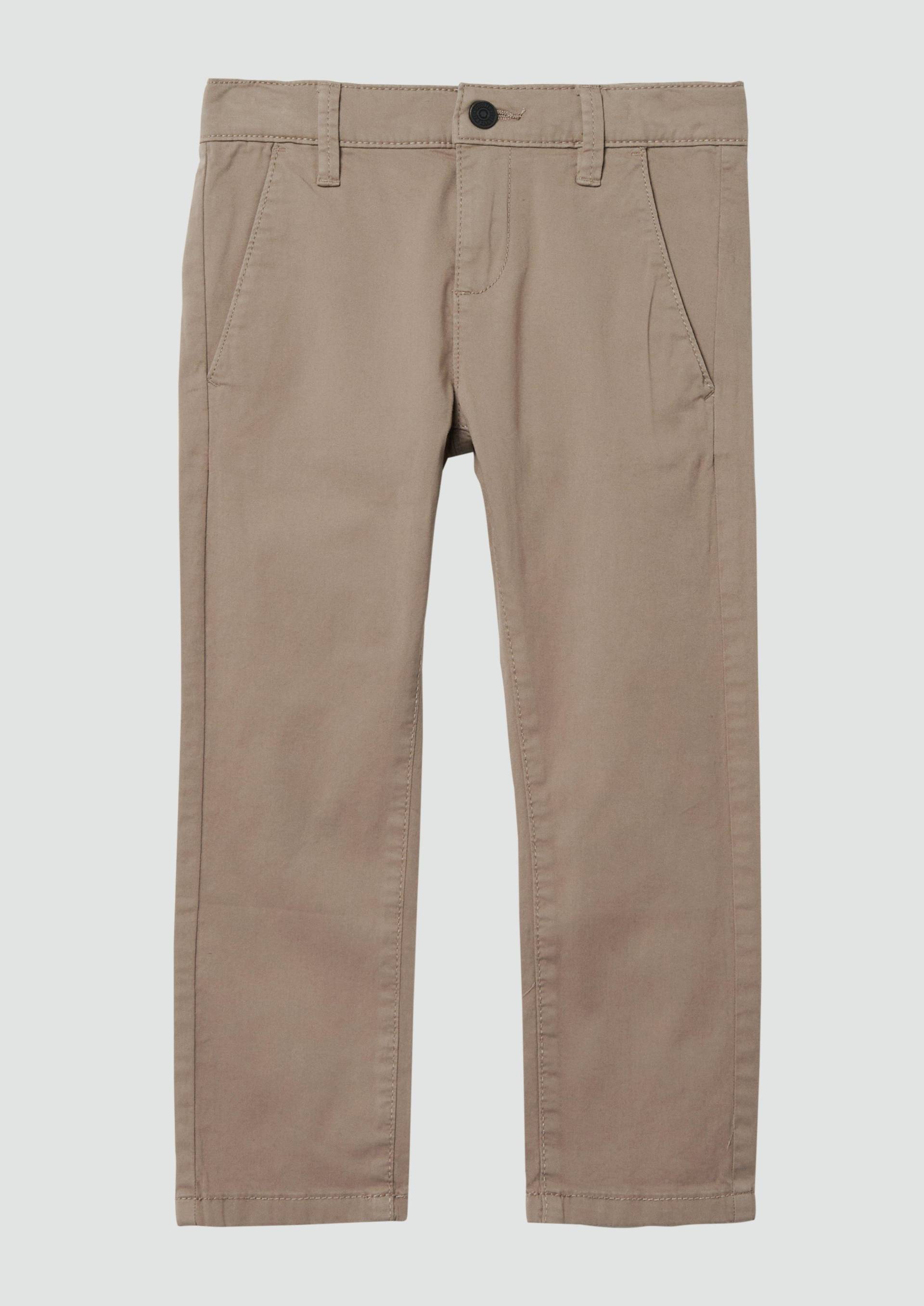 s.Oliver - Chino Pelle / Regular Fit / Mid Rise / Straight Leg, Kinder, braun von s.Oliver