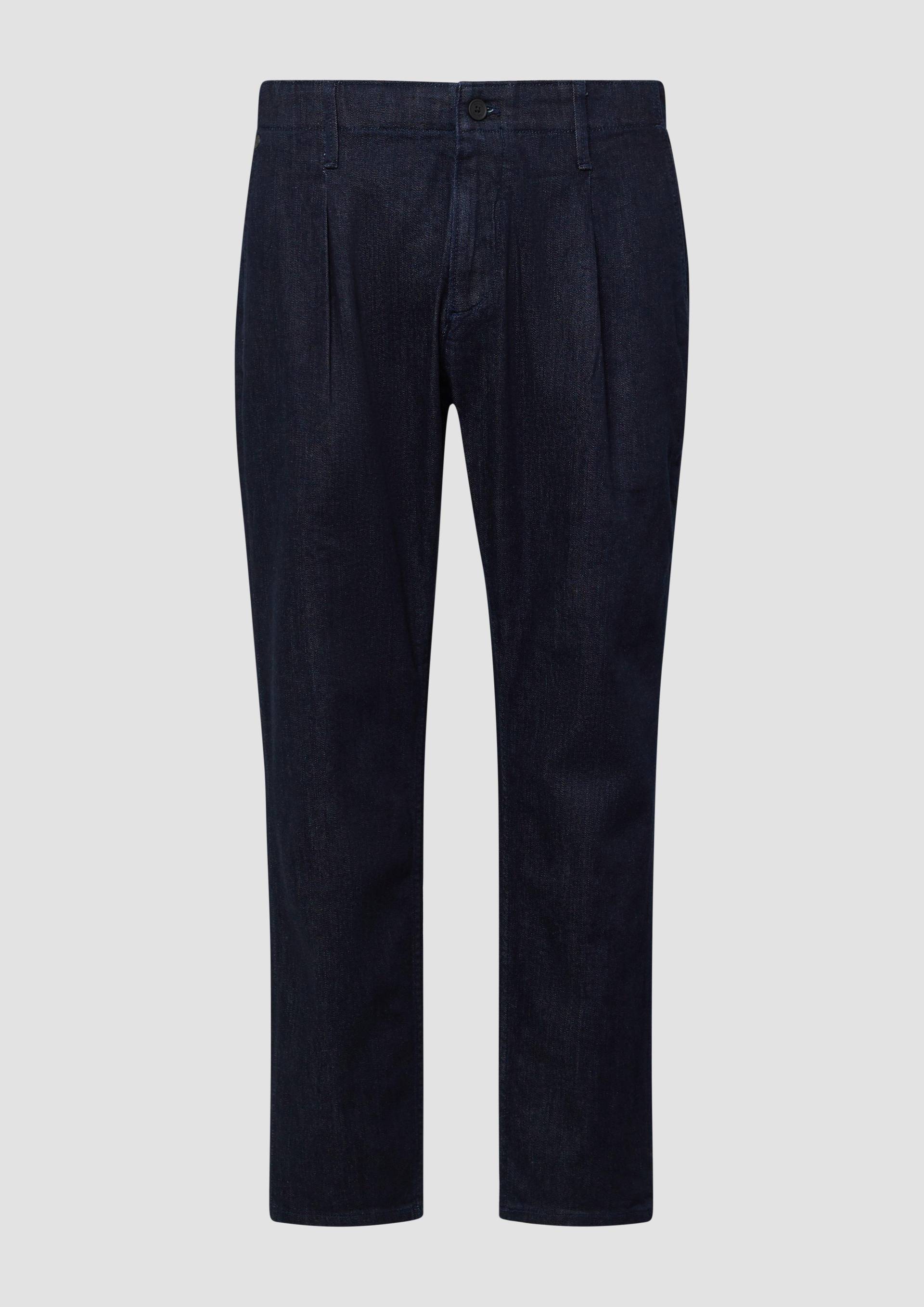 s.Oliver - Chinohose aus Denim, Herren, blau von s.Oliver