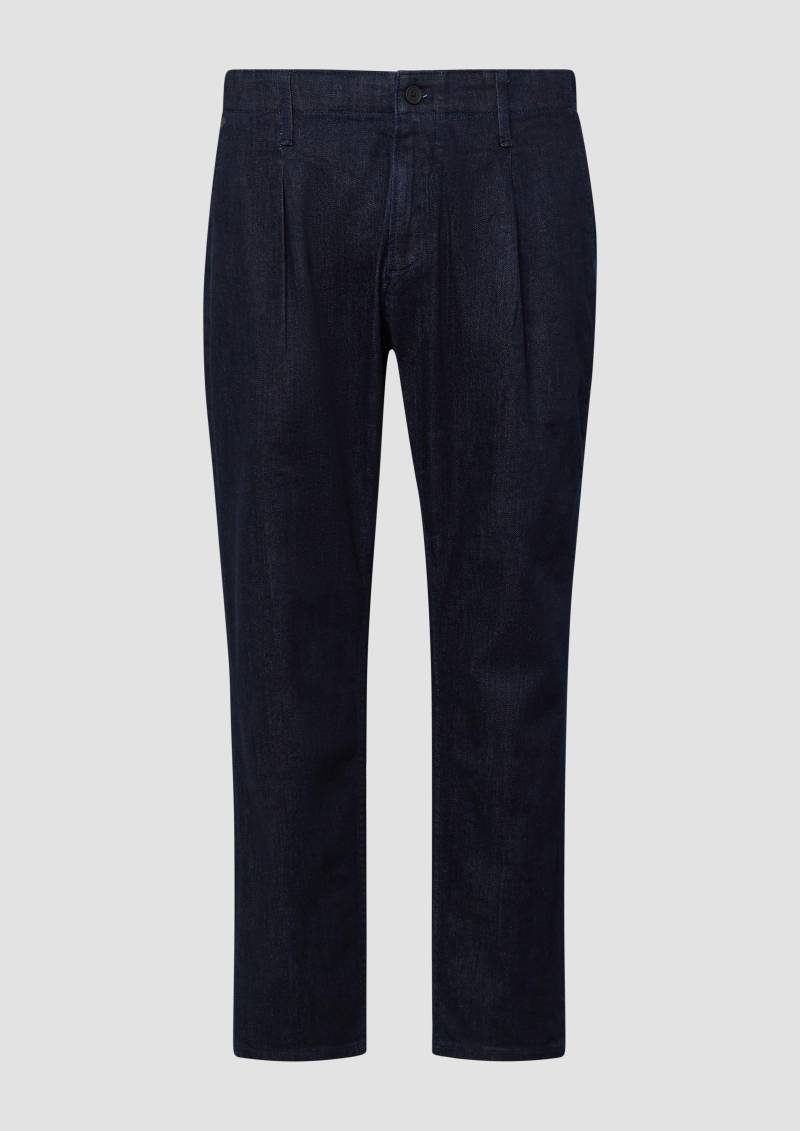 s.Oliver - Chinohose aus Denim, Herren, blau von s.Oliver