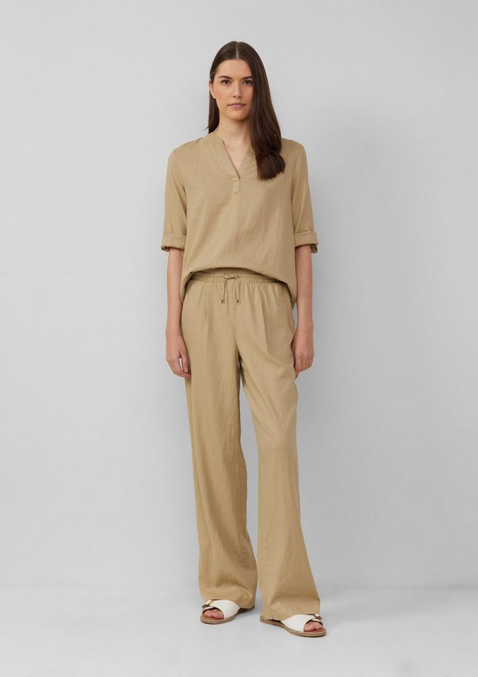 s.Oliver Chinos Hose Wide-Leg-Hose aus Leinemix von s.Oliver