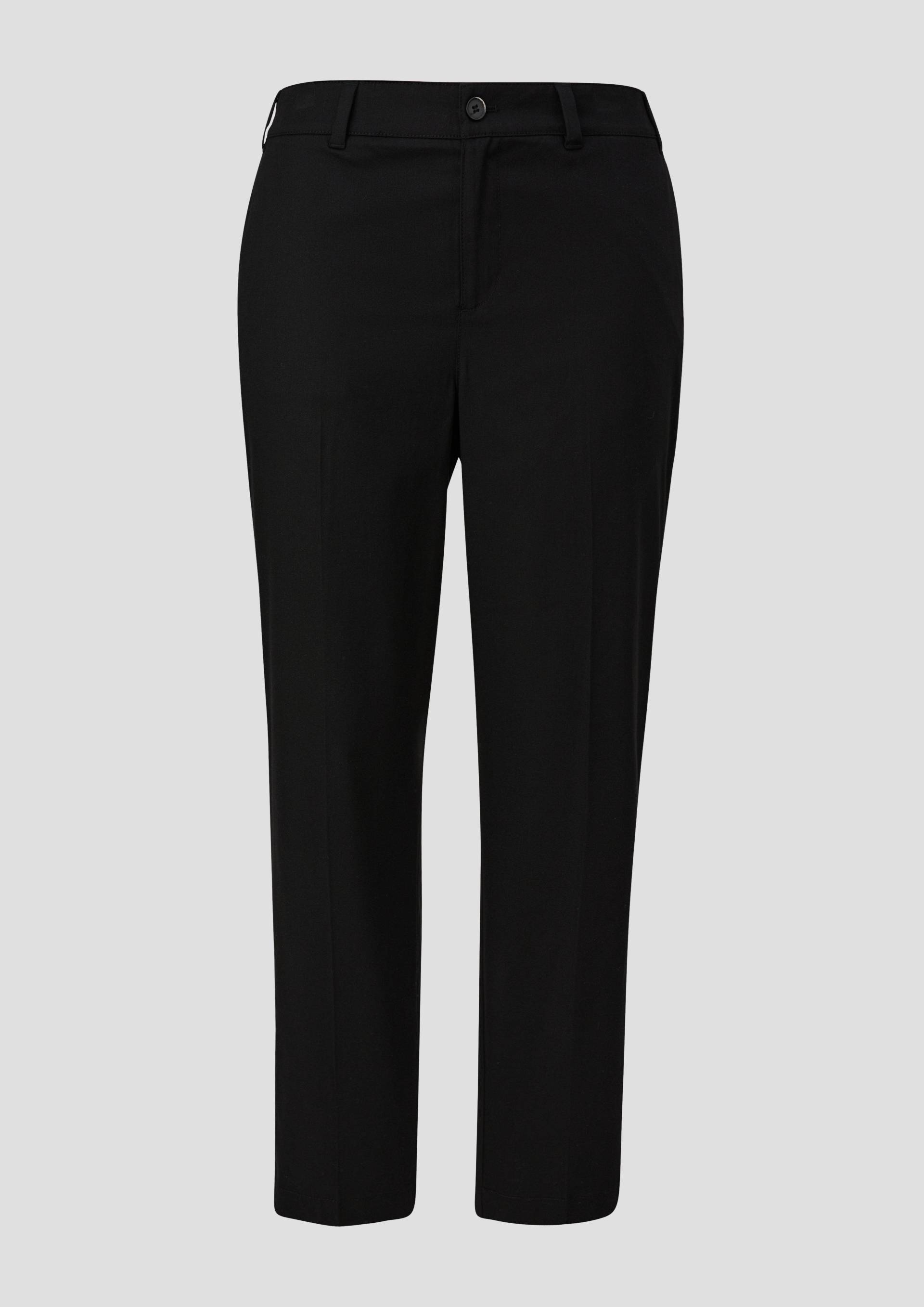 s.Oliver - Cigarette: Hose mit Tapered Leg, Damen, schwarz von s.Oliver