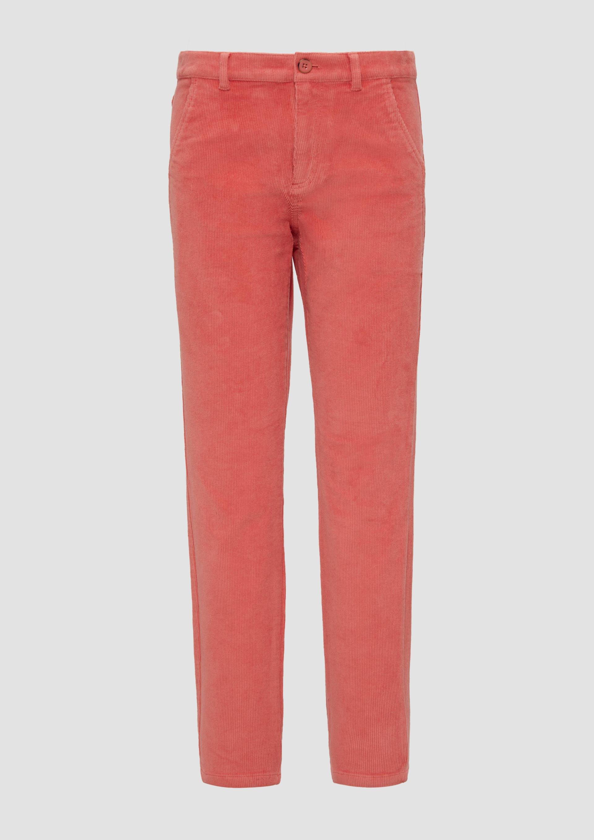 s.Oliver - Cordhose im Slim Fit, Damen, rot s.Oliver - Cordhose im Slim Fit, Damen, rot von s.Oliver