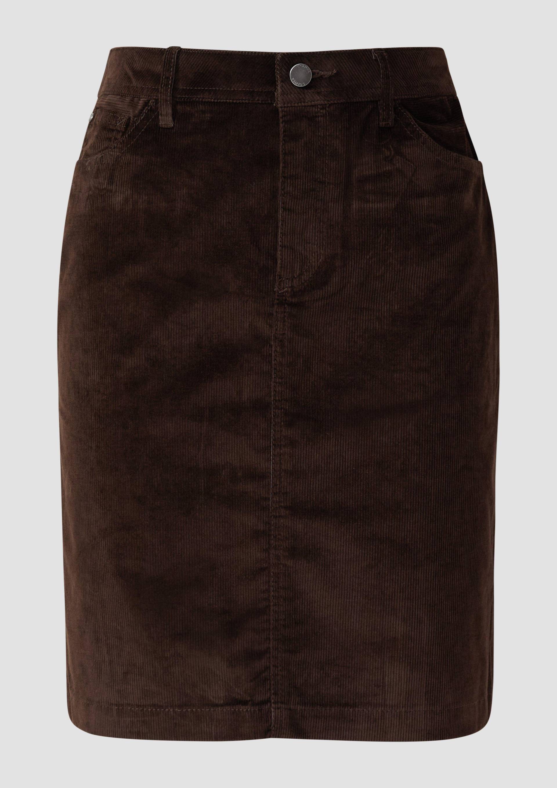 s.Oliver - Cordrock in 5-Pocket-Form, Damen, braun s.Oliver - Cordrock in 5-Pocket-Form, Damen, braun von s.Oliver