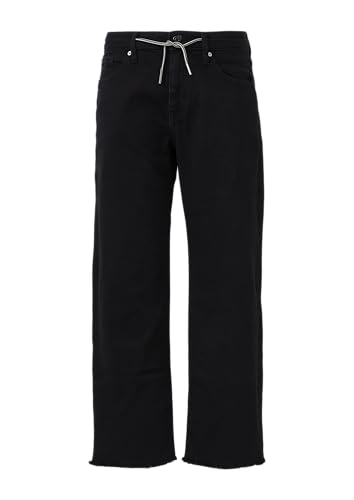 s.Oliver Cropped-Jeans Karolin/Regular Fit/Mid Rise/Straight Leg/offener Saum schwarz 48 s.Oliver Cropped-Jeans Karolin/Regular Fit/Mid Rise/Straight Leg/offener Saum schwarz 48 von s.Oliver