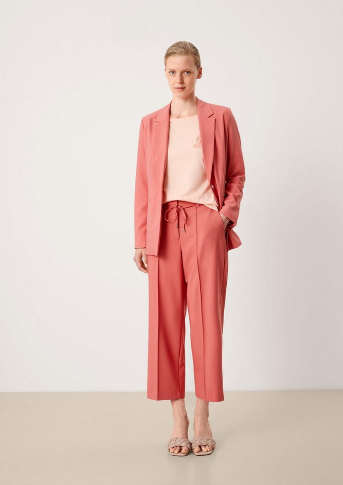 s.Oliver Culotte Hose Regular: 7/8-Culotte aus Viskosemix von s.Oliver