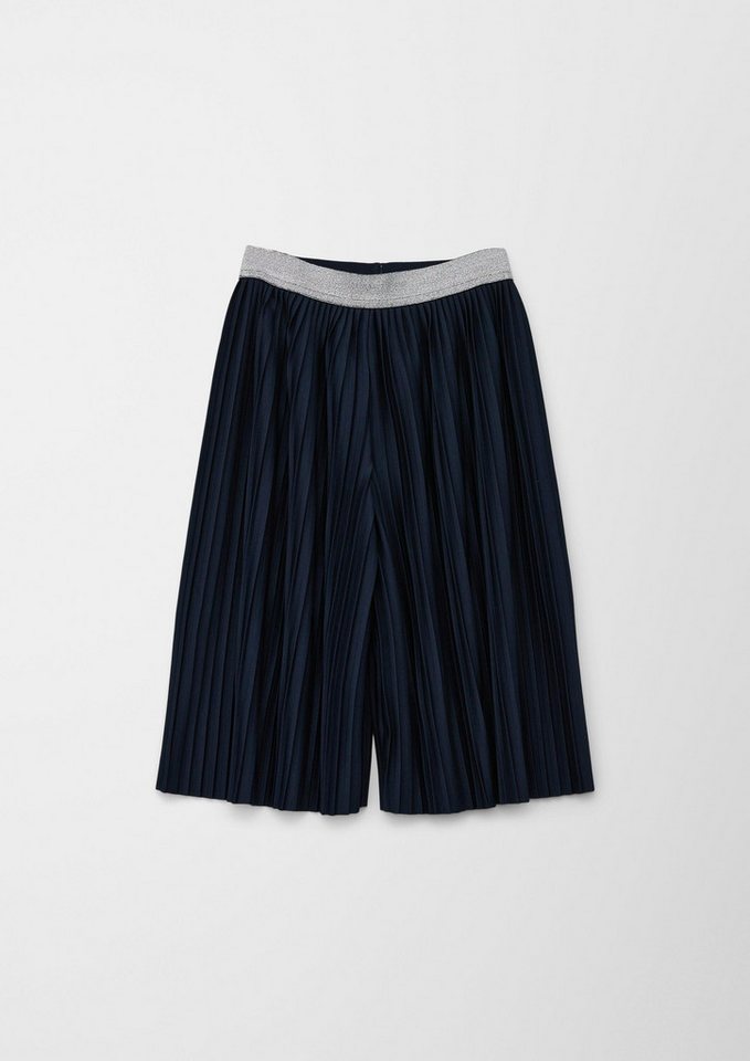 s.Oliver Culotte Leggins Culotte mit Plisseefalten (1-tlg) von s.Oliver