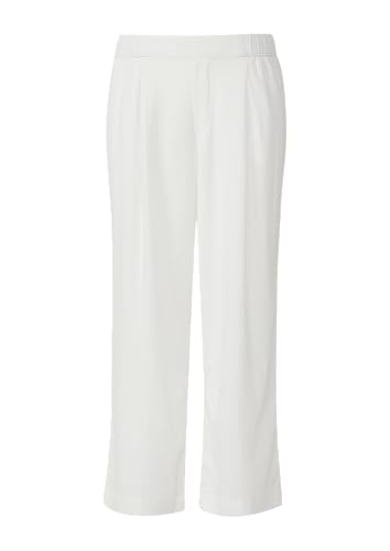 s.Oliver Culotte aus Leinenmix im Relaxed Fit weiß 48 von s.Oliver