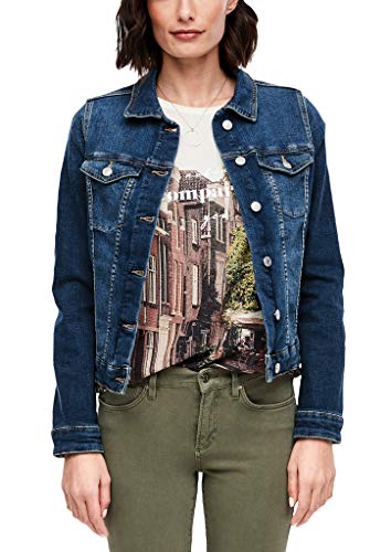 s.Oliver Damen 04.899.51.6087 Jacke langarm Jeansjacke, 57z6, 38 von s.Oliver