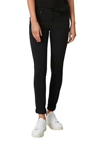 s.Oliver Damen 04.899.71.6059 Skinny Jeans, Black Stretched De, 38W / 30L von s.Oliver