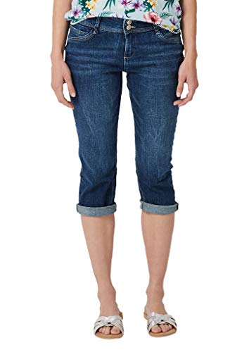 s.Oliver Damen 04.899.72.5087 Hose, Blau (Blue Stretch Stone Washed 56z5), 36 von s.Oliver