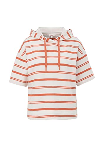 s.Oliver Damen 10.2.11.12.130.2130042 T-Shirt, Orange #Eae3e1, 44 von s.Oliver