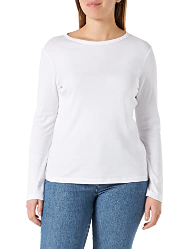 s.Oliver Damen 2130091 T-Shirt, 0100 weiß, 38 von s.Oliver