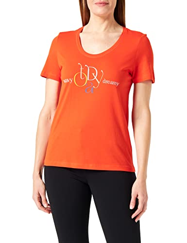 s.Oliver Damen 10.2.11.12.130.2132911 T-Shirt kurzarm, orange 25D0, 38 von s.Oliver