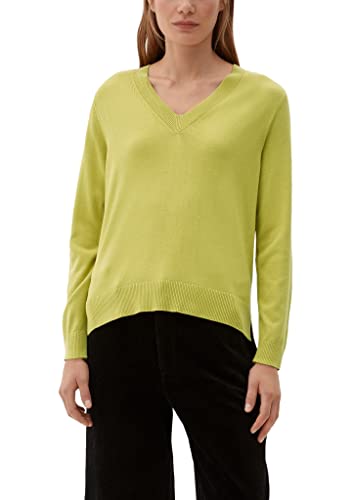 s.Oliver Damen 10.2.11.17.170.211888 Pullover mit V Neck, Gelb, 40 EU von s.Oliver