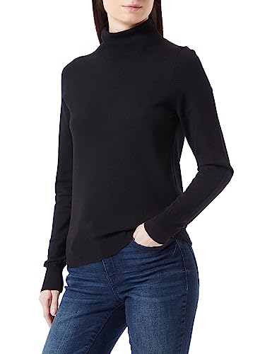 s.Oliver Feinstrickpullover mit Rollkragen Black 42 von s.Oliver