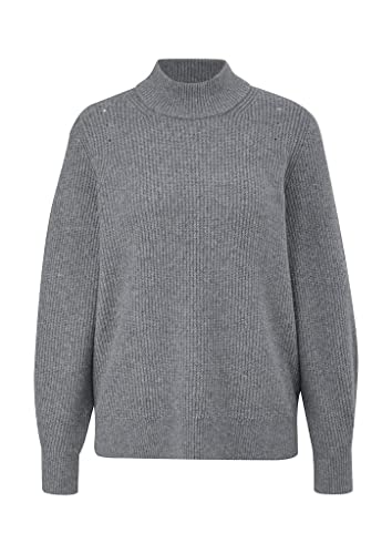 s.Oliver Damen 10.2.11.17.170.2123882 Pullover, Grau, 36 EU von s.Oliver