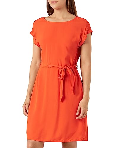 s.Oliver Damen 10.2.11.20.200.2131810 Kleid kurz, Orange #D9603b, 34 von s.Oliver