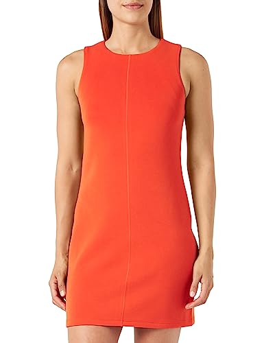 s.Oliver Damen 10.2.11.20.200.2132226 Kleid kurz, Orange #D9603b, 42 von s.Oliver