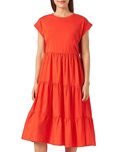 s.Oliver Damen 10.2.11.20.200.2132710 Kleid kurz, Orange 2550, 34 von s.Oliver