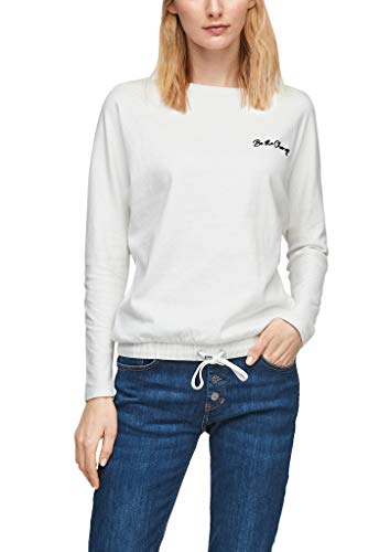 s.Oliver Damen 120.10.101.12.130.2059041 T-Shirt, Offwhite, 34 von s.Oliver