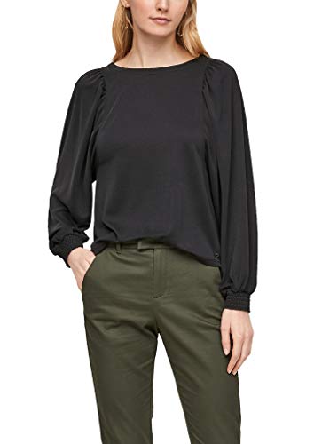 s.Oliver Damen 120.10.102.12.130.2059039 T Shirt, Schwarz, 42 EU von s.Oliver