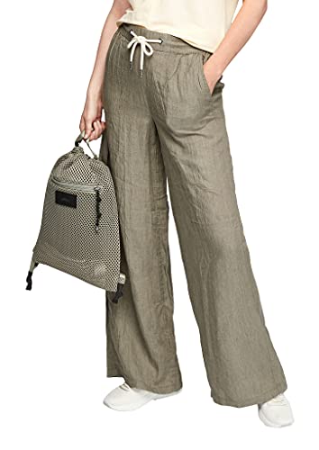 s.Oliver Damen 120.10.105.18.180.2063970 Hose, Summer Khaki Melange, 34 von s.Oliver