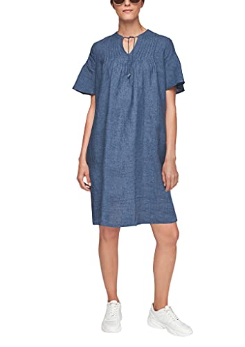 s.Oliver Damen 120.10.105.20.200.2100053 Kleid, Faded Blue Melange, 38 von s.Oliver